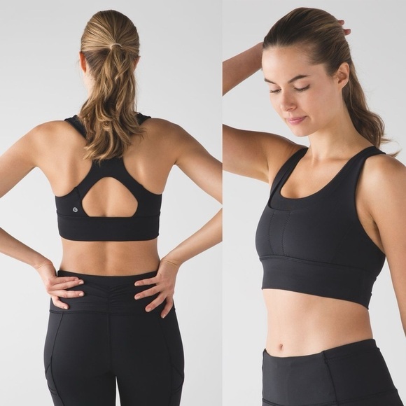 lululemon athletica Other - Lululemon Run Stuff Your Bra (Long Line) Size Small